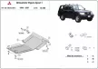 Mitsubishi Pajero Sport 1 1998-2007 SCUT motor și radiator
