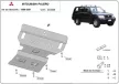 Mitsubishi Pajero 3 (V60, V70) 1999-2007 SCUT motor și radiator