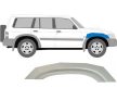 Reparare aripă față bine Nissan Patrol 1998-2009