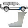   Partea din față a aripii inferioare spate element de reparații dreapta Nissan Patrol 1998-2009