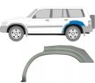 Arcul de reparare a aripei spate pentru stânga 5 uși Nissan Patrol 1998-2009