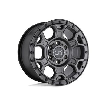   Jantă din aluminiu 17x8 ET45 5x160 Matte Gunmetal W/ Black Bolts Midhill Black Rhino