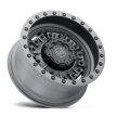 Jantă din aluminiu 17x9.5 ET-18 5x127 Textured Matte Gunmetal Abrams Black Rhino