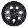Jantă din aluminiu 17x9.5 ET-18 6x139.7 Matte Black Ozark Black Rhino
