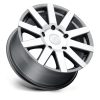   Jantă din aluminiu 18x8 ET48 5x130 Gloss Gunmetal W/ Mirror-cut Face Journey Black Rhino