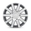   Jantă din aluminiu 18x8 ET48 5x130 Gloss Gunmetal W/ Mirror-cut Face Journey Black Rhino