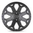 Jantă din aluminiu 18x9 ET-12 5x127 Matte Gunmetal Warlord Black Rhino