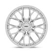 Alumínium felni 19x8.5 ET42 5x108 Sebring Silver W/ Mirror CUT Face TSW