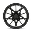Alumínium felni 20x9 ET30 5x120 Sector Semi Gloss Black TSW