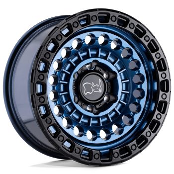   Jantă din aluminiu 20x9.5 ET12 8x165.1 Cobalt Blue W/ Black Ring Sentinel Black Rhino