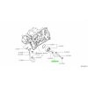   Carcasa radiatorului de ulei Nissan conducta de apa 21308EB300