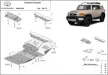 Toyota FJ Cruiser 2006-2018 SCUT motor metalic din aluminiu
