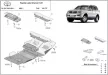 Toyota Land Cruiser J120 2002-2009 SCUT motor metalic din aluminiu