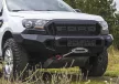Bumperul din aluminiu RIVAL4x4 cu suport pentru troliu pentru Ford Ranger PX 2011-2015; 2015-2018; 2019->