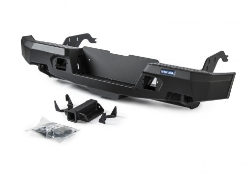 Bara spate RIVAL4x4 din aluminiu cu suport integrat pentru carlig de remorcare pentru Ford Ranger PX 2011-2015; 2015-2018; 2018->