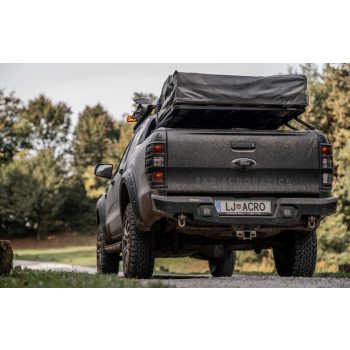   RIVAL4x4 bara spate din aluminiu cu suport pentru carlig de remorcare și LED-uri pentru Ford Ranger PX 2011-2015; 2015-2018; 2018->
