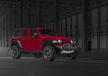 Bara față RIVAL4x4 din aluminiu cu suport pentru troliu și LED-uri pentru Jeep Wrangler JL, JK; Jeep Gladiator JT