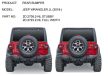 Bara spate RIVAL4x4 din aluminiu cu suport pentru carlig de remorcare "Stubby" pentru Jeep Wrangler JL 2017->