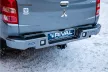 Bare de protecție spate din aluminiu RIVAL4x4 cu suport pentru cârlig de remorcare și LED-uri pentru Mitsubishi L200 2015-2019