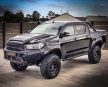 Bară de protecție față RIVAL4x4 din aluminiu cu suport pentru troliu și LED-uri pentru Toyota Hilux Revo 2015->