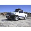   Bară de protecție față RIVAL4x4 din aluminiu cu suport pentru troliu și LED-uri pentru Toyota Hilux Revo 2015->