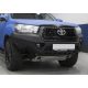 RIVAL4x4 bara de protecție față din aluminiu cu suport pentru troliu și LED-uri pentru Toyota Hilux Executive/Rocco 2018->