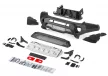 RIVAL4x4 bara de protecție față din aluminiu cu suport pentru troliu pentru Toyota Hilux Rocco/Invincible 2021->