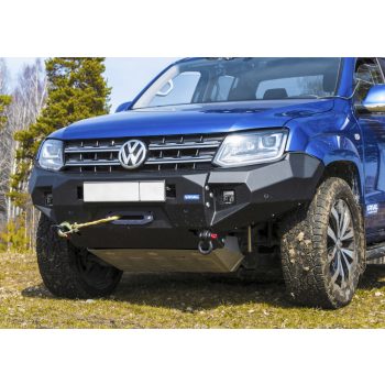   RIVAL4x4 bara de protecție față din aluminiu cu suport pentru troliu și LED-uri pentru Volkswagen Amarok 2010-2016; 2016->