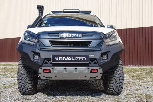 RIVAL4x4 alumínium első lökhárító csörlőtartós Isuzu D-MAX 2017-2020