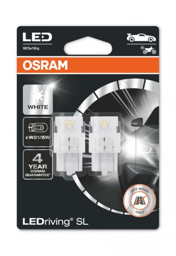 OSRAM LEDriving SL W21/5W white Off-road 7515DWP-02B 12V 1,9/0,4W bec cu LED