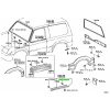 Toyota Landcruiser 90 patent turnare capac 9046711105
