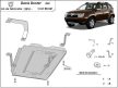 Dacia Duster 2010-2024 SCUT rezervor metalic din aluminiu