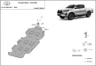 Toyota Hilux Invincible 2021-2025 SCUT rezervor