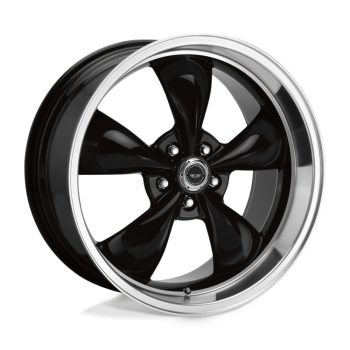   Alumínium felni 17x7 ET0 5x114.3 AR105 Torq Thrust M Gloss Black W/ Machined LIP American Racing