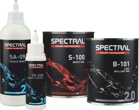 Spectral Basis Cobra bedliner festékhez RAL színskála színeiben