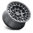 Jantă din aluminiu 16x8 ET-10 5x114.3 Matte Black Chamber Black Rhino
