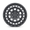 Jantă din aluminiu 16x8 ET-10 5x114.3 Matte Black Chamber Black Rhino