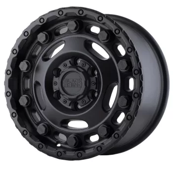   Jantă din aluminiu 18x8 ET45 6x130 Matte Black Glacier Black Rhino