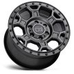 Jantă din aluminiu 16x8 ET45 5x160 Matte Gunmetal W/ Black Bolts Midhill Black Rhino