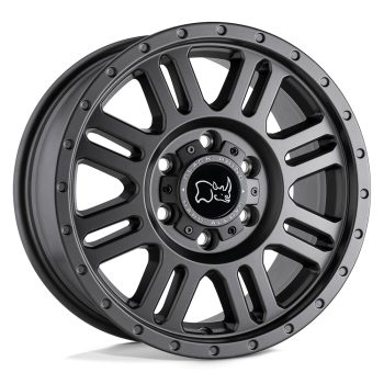   Jantă din aluminiu 16x8 ET38 6x130 Matte Gunmetal Yellowstone Black Rhino