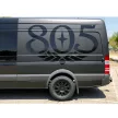 Jantă din aluminiu 17x7.5 ET45 6x130 Matte Black Journey Black Rhino