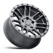 Jantă din aluminiu 17x8 ET30 5x120 Matte Brushed Gunmetal W/ Black Bolts Arches Black Rhino