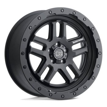   Jantă din aluminiu 17x8 ET38 6x130 Textured Matte Black Barstow Black Rhino
