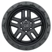Jantă din aluminiu 17x8 ET52 6x130 Matte Black Barstow Black Rhino
