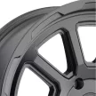 Jantă din aluminiu 17x8 ET10 5x127 Matte Black Chase Black Rhino