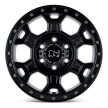Jantă din aluminiu 17x8 ET38 6x130 Matte Black W/ Gunmetal Bolts Midhill Black Rhino