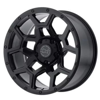   Jantă din aluminiu 17x8 ET30 5x127 Matte Black Overland Black Rhino