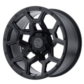   Jantă din aluminiu 17x8 ET35 5x114.3 Matte Black Overland Black Rhino