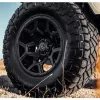   Jantă din aluminiu 17x8 ET52 6x130 Matte Black Overland Black Rhino