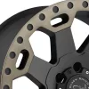   Jantă din aluminiu 17x8 ET30 5x127 Matte Black/Machined Dark Warlord Black Rhino